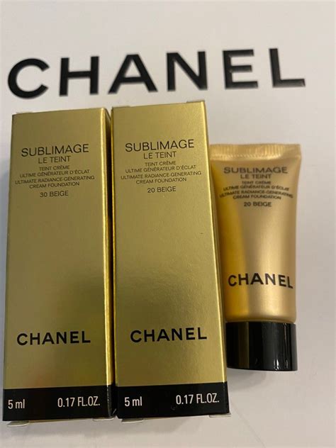 chanel sublimage foundation sample